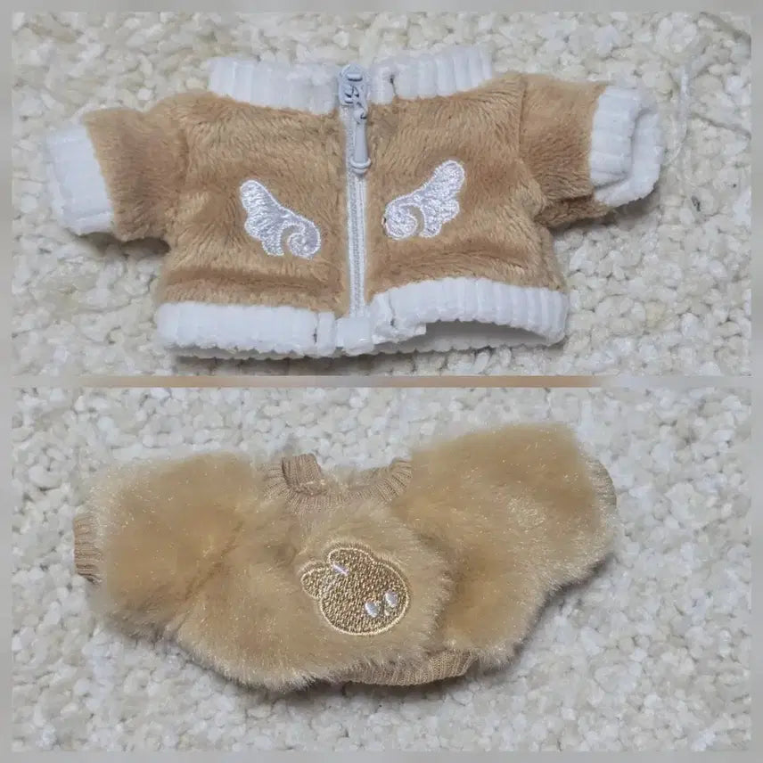 [SOLD OUT] 10cm 인형옷 져지 맨투맨 일괄 베이지