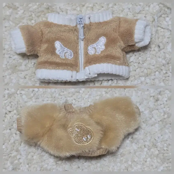 [SOLD OUT] 10cm 인형옷 져지 맨투맨 일괄 베이지