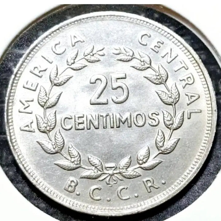 [BUNJANG] Costa Rica 1974 25 Centavos Coin / 코스타리카 미사용 1974년 25센타보스.외국주화 주화 동전 화폐