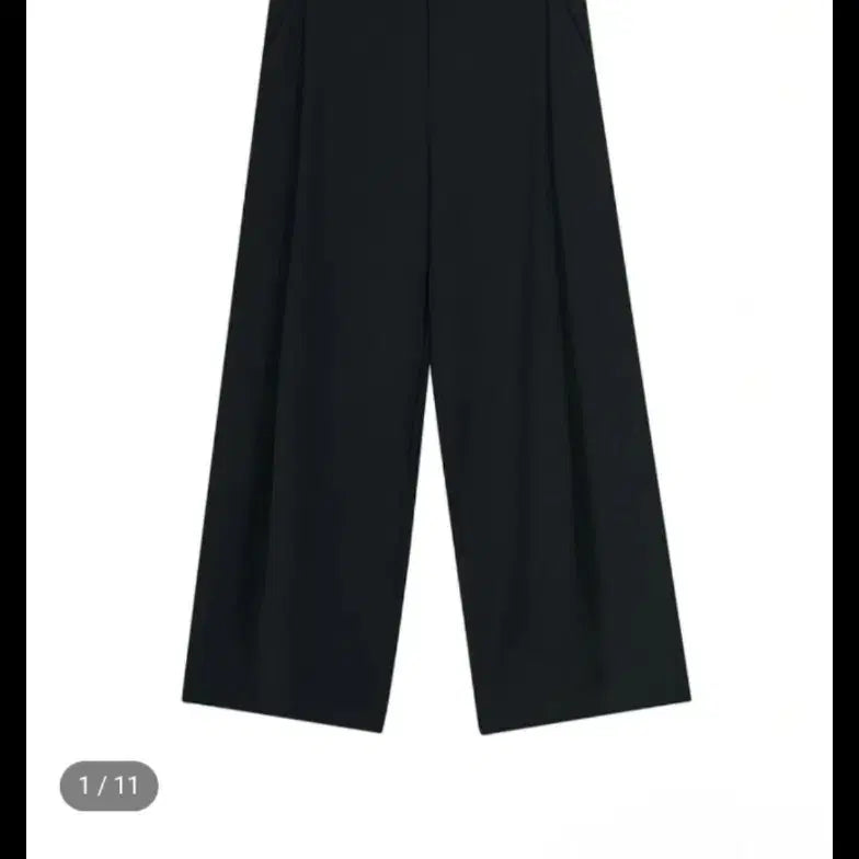 [BUNJANG] Modiattico Code Wide Banding Pants Black / 모디아티코 CODE WIDE 밴딩 팬츠 블랙 (새상품)