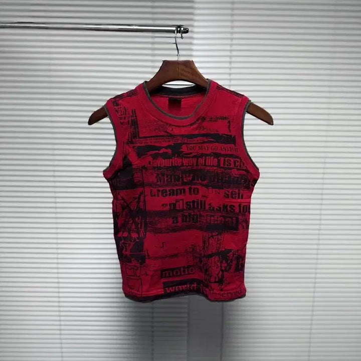 [BUNJANG] grigri Double Sleeveless Vest / grigri 더블 슬리브리스