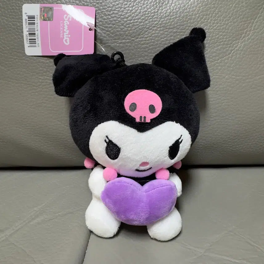 [BUNJANG] Sanrio Kuromi Heart Doll Keyring / 산리오 쿠로미 하트 인형 키링 판매합니다!