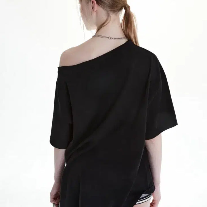 [BUNJANG] Holpaper Departure Cubic Asymmetric Top / 홀페이퍼 디파쳐 큐빅 언발란스 탑