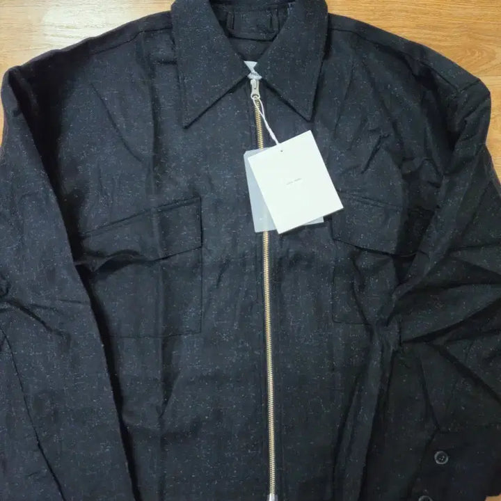 [BUNJANG] Plastic Product Blouson Jacket - Black (Size M) / (새제품) 플라스틱프로덕트 블루종/ 블랙, M사시즈