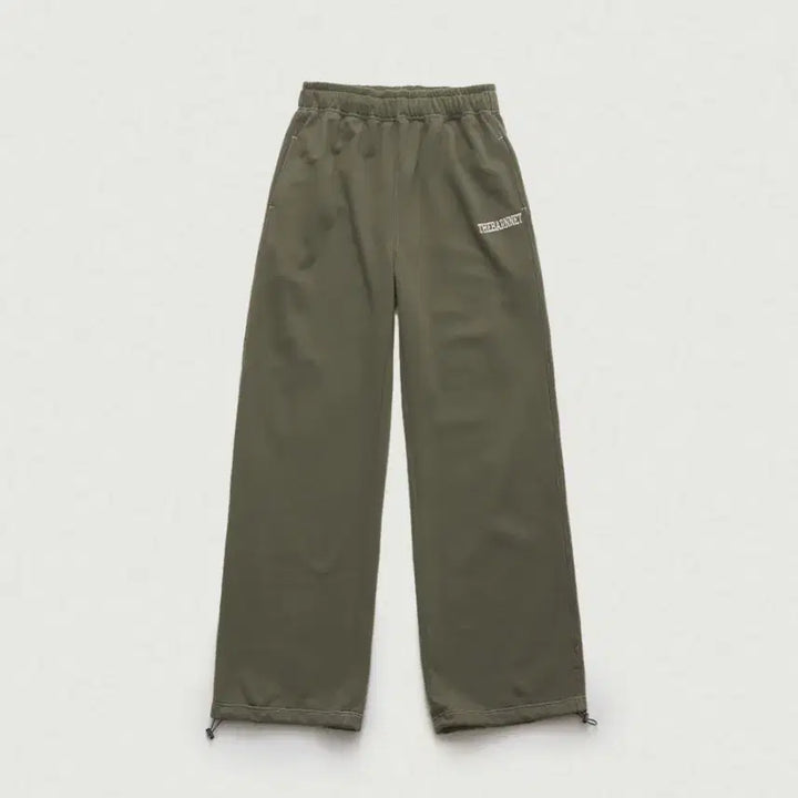 [BUNJANG] The Barnet Campie Jogger Training Pants Khaki / 더바넷 캠피 조거 트레이닝팬츠 바지 카키 스웻 스트링 Campie