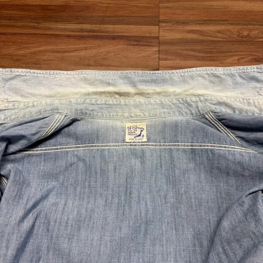 [BUNJANG] Orslow Chambray Grunge Fading Work Shirt / 오어슬로우 샴브레이 그런지 페이딩 워크 셔츠 2
