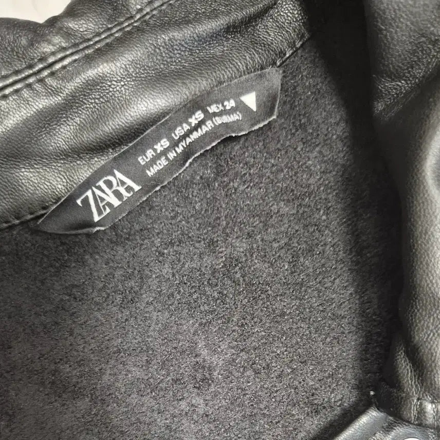 [BUNJANG] Zara Leather Jacket (21FW) / Zara자라 가죽자켓(21fw)