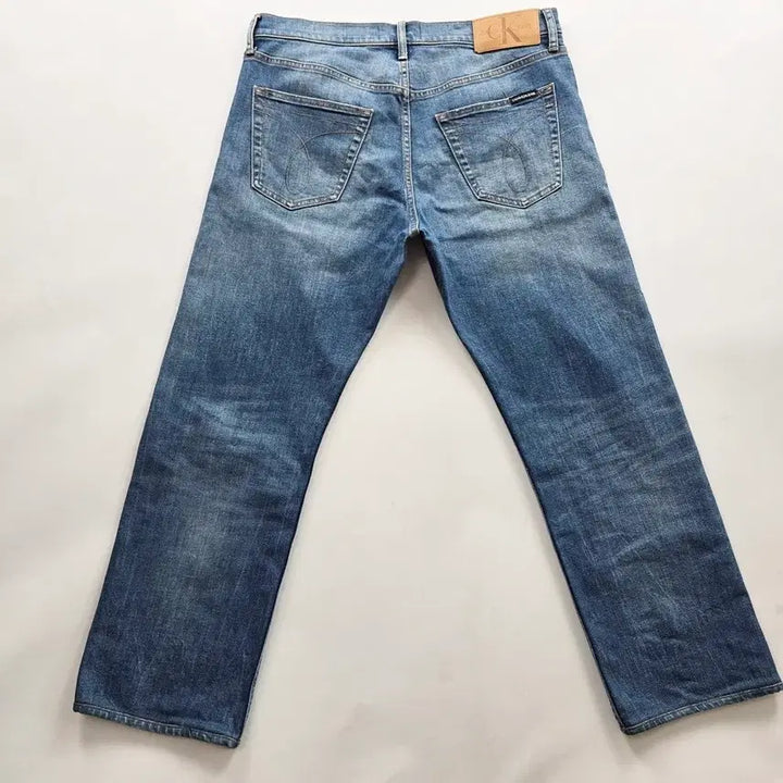 [BUNJANG] Calvin Klein Straight Fit Stretch Denim Jeans / 캘빈클라인 청바지 일자 스판 데님 사이즈36 R5309