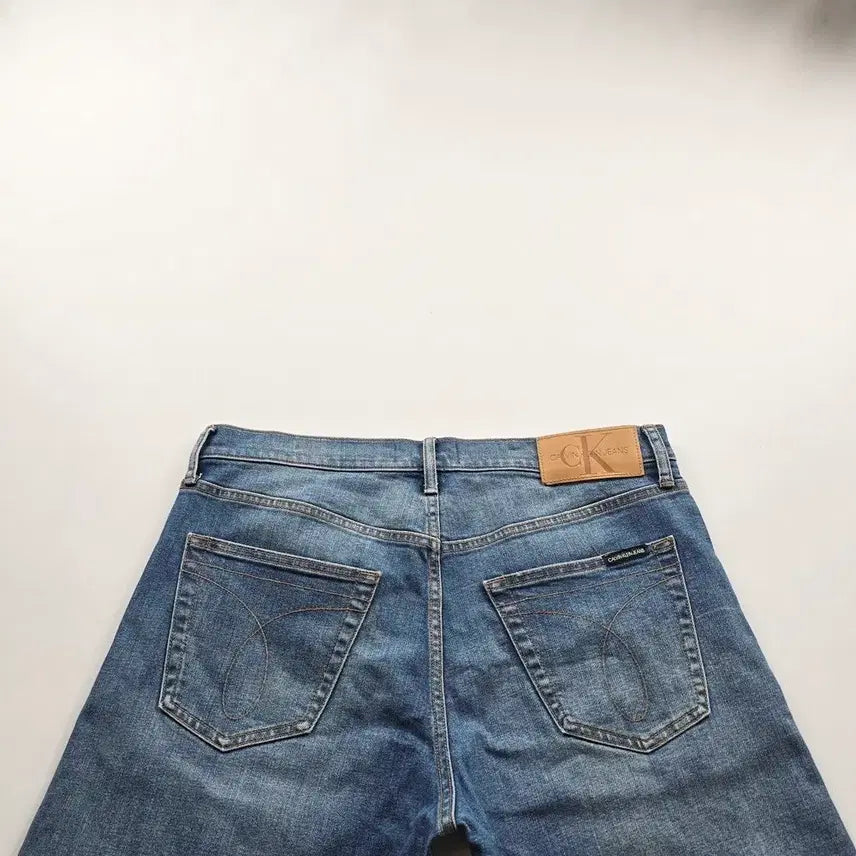 [BUNJANG] Calvin Klein Straight Fit Stretch Denim Jeans / 캘빈클라인 청바지 일자 스판 데님 사이즈36 R5309