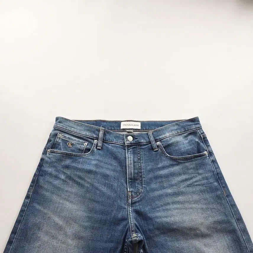 [BUNJANG] Calvin Klein Straight Fit Stretch Denim Jeans / 캘빈클라인 청바지 일자 스판 데님 사이즈36 R5309
