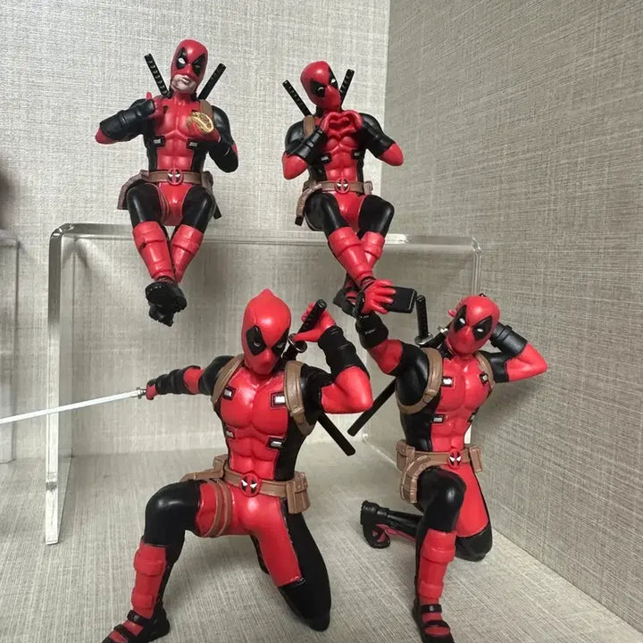 [BUNJANG] Deadpool Daily Life Figure Set / 특가)데드풀의 일상 가챠 4종