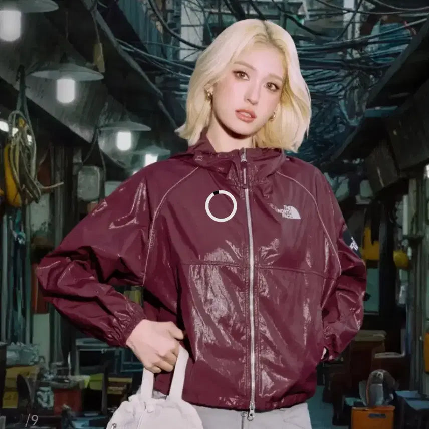 [BUNJANG] The North Face White Label Novelty Ollema Hoodie Windbreaker / 노스페이스 화이트라벨 노벨티 올레마 후디 바람막이