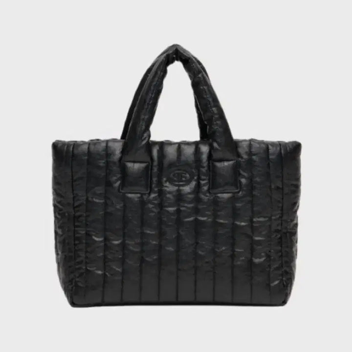 [BUNJANG] Sienne Padded Tote Bag - Black / 시엔느 패딩백 새상품