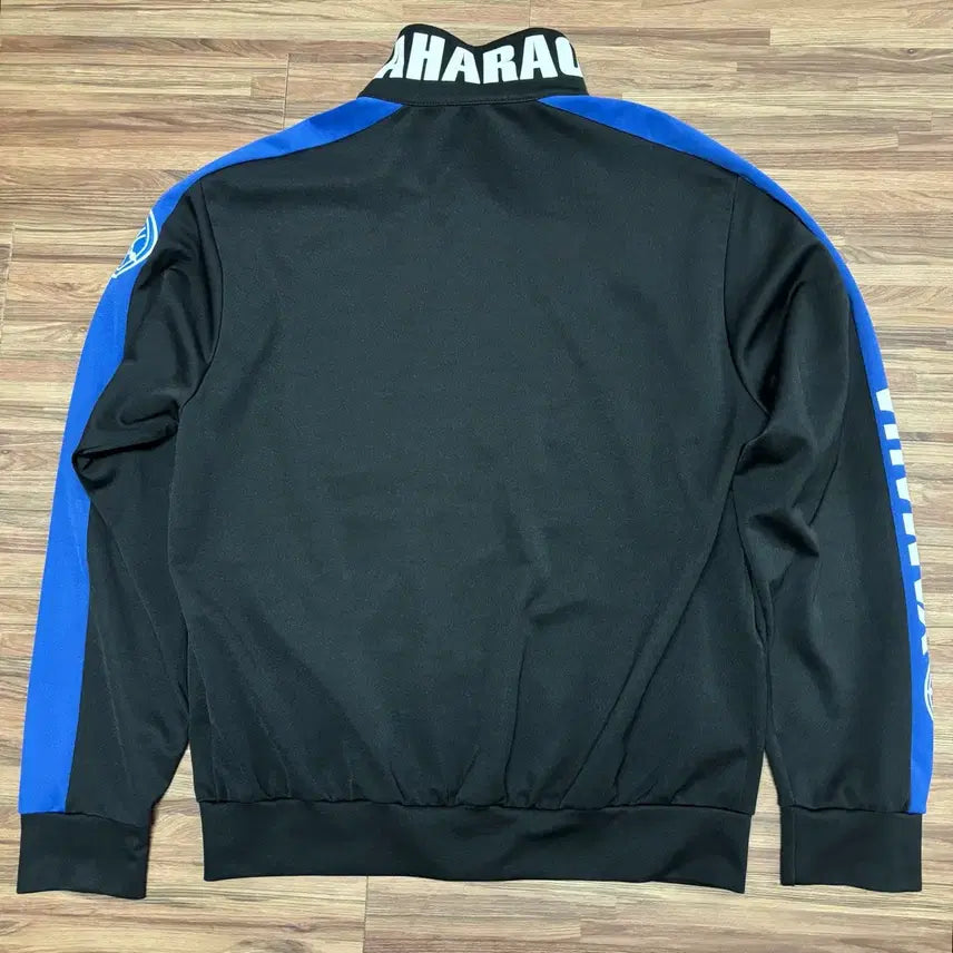 [BUNJANG] Yamaha Racing Blue Black Track Top Jersey Jacket / 야마하 멀티 로고 레이싱 자켓 블루 yamaha 트랙탑 져지 저지