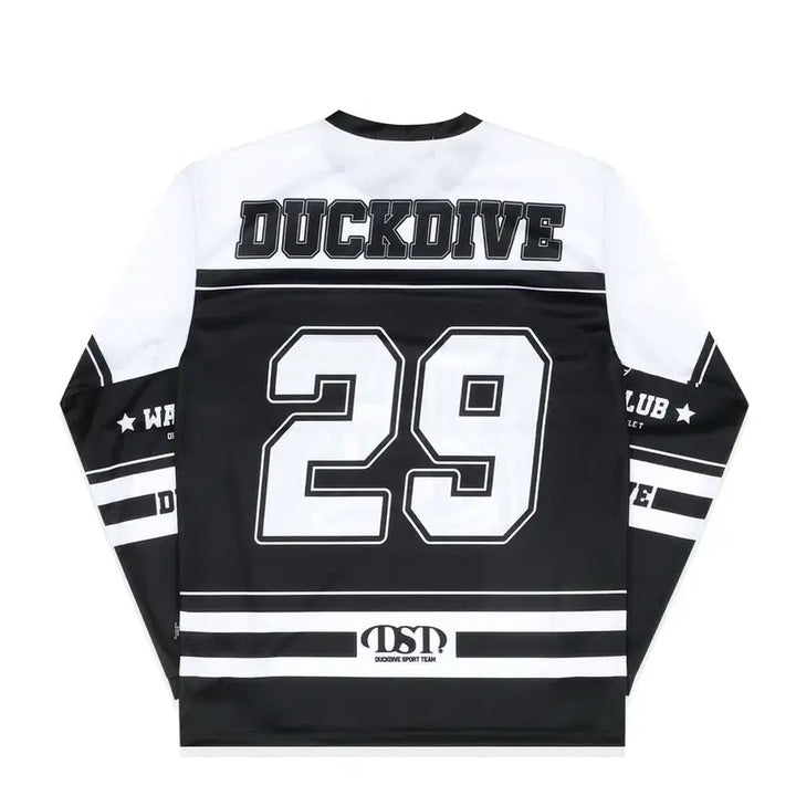 [BUNJANG] Duckdive Old School Symbol Mesh Long Sleeve Black T-Shirt L / 덕다이브 올드스쿨 심볼 메쉬 롱슬리브 블랙 긴팔 티셔츠 L