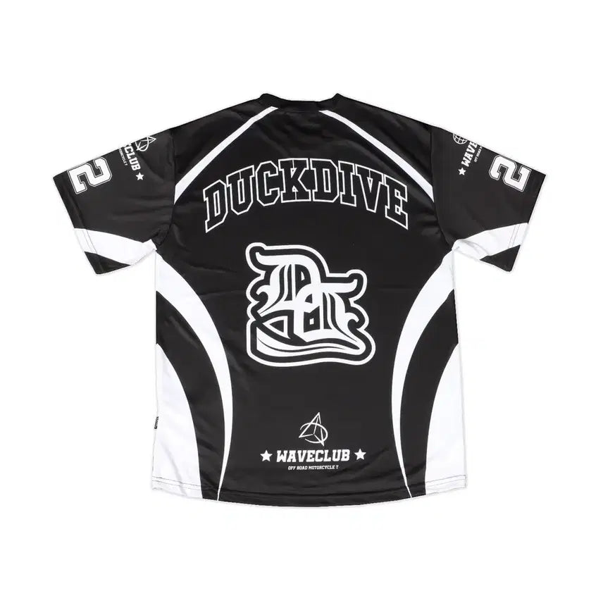 [BUNJANG] Deokdive Off-Road Mesh Short Sleeve Black T-Shirt XL / 덕다이브 오프로드 메쉬 숏슬리브 블랙 반팔 티셔츠 XL