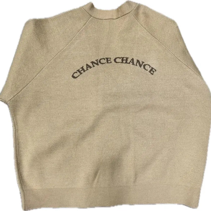 [BUNJANG] ChanceChance Beige Cardigan / 챈스챈스 찬스찬스 베이지 가디건
