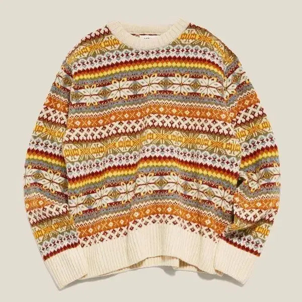 [BUNJANG] YMC Fair Isle Knit Jumper / YMC Fair Isle Knit Junper L