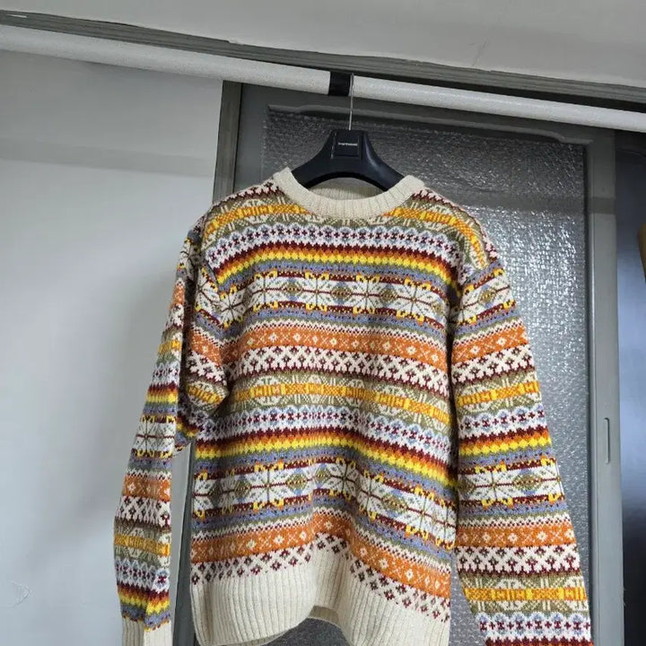 [BUNJANG] YMC Fair Isle Knit Jumper / YMC Fair Isle Knit Junper L