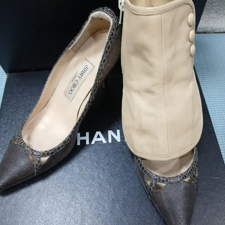 [BUNJANG] Chanel Leather Warmer / 정품)샤넬 밴딩 레더워머