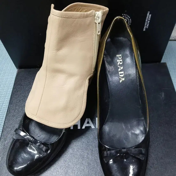 [BUNJANG] Chanel Leather Warmer / 정품)샤넬 밴딩 레더워머