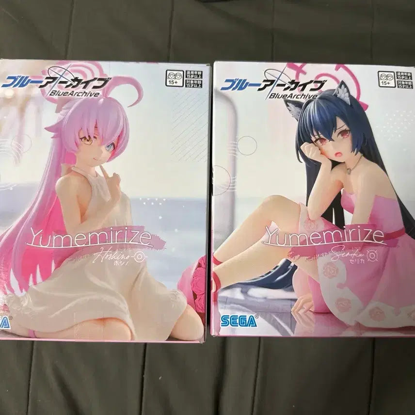 [BUNJANG] Blue Archive Hoshino &amp; Serika Figure Set / 블루아카이브 피규어 2종