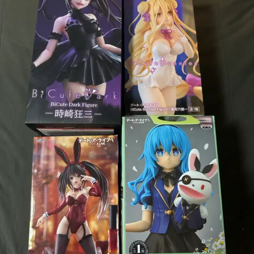 [BUNJANG] Date A Live 4 Figure Bundle Set / 데이트 어 라이브 피규어 4종 일괄