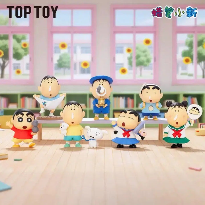 [BUNJANG] Toptoy Baekgu Jjangu Figure / 탑토이 맹구짱구 풀박