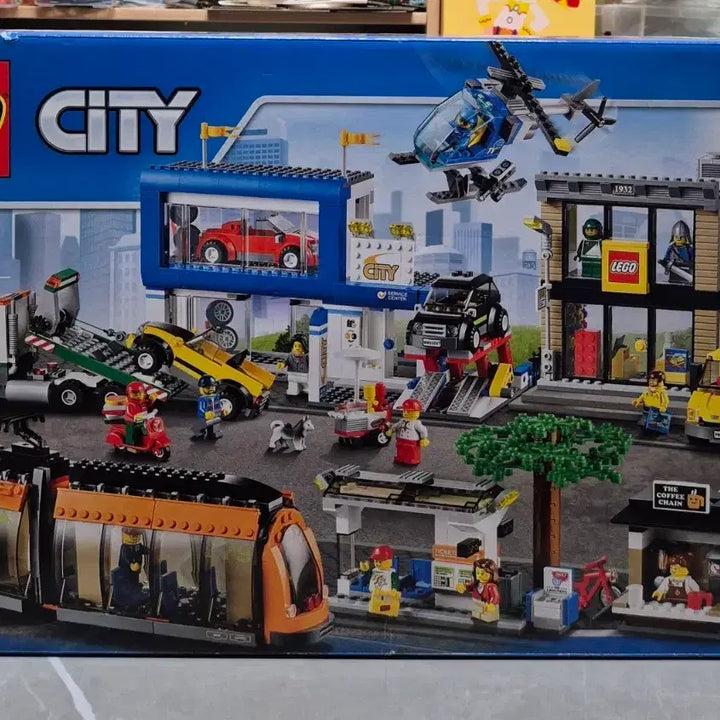 [BUNJANG] Lego City 60097 City Square Assembled Set / 레고 시티 60097 시티 스퀘어 1회조립 풀박스