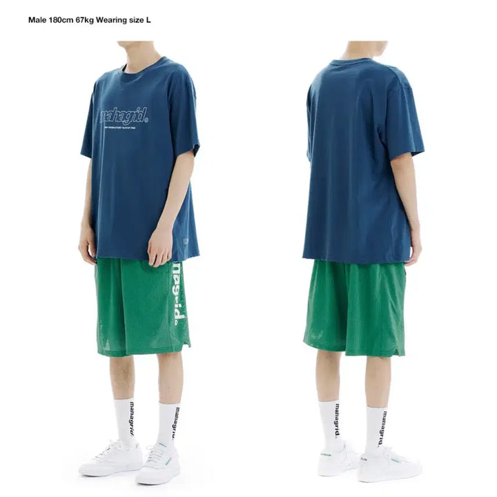 [BUNJANG] Mahagrid Mesh Shorts L / 마하그리드 메쉬 숏팬츠 L 상태s