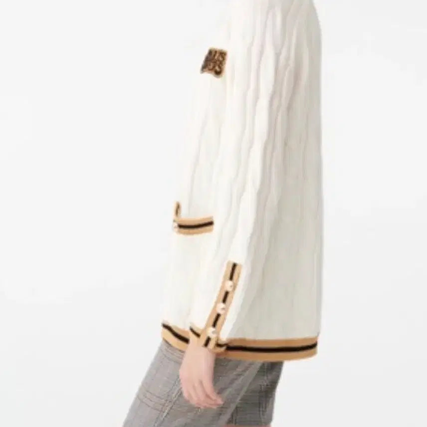 [BUNJANG] System Cable Knit Cardigan / 시스템 케이블 가디건