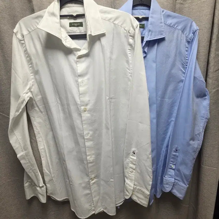 [BUNJANG] Slowear Glanshirt Oxford Shirt Bundle Set / Slowear Glanshirt 옥스포드 셔츠 2벌 일괄 판매