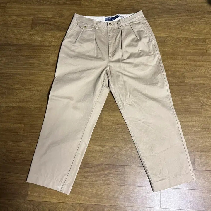 [BUNJANG] Polo Ralph Lauren Whitman Two-Tuck Chino Pants / 폴로 휘투먼 투턱 치노 카키 (초창기 버전) 32 사이즈