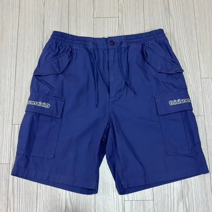 [BUNJANG] thisisneverthat Cargo Shorts L Blue / 디스이즈네버댓 카고 숏팬츠 L 상태a 색감굿