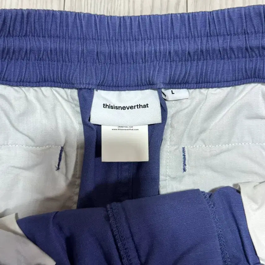 [BUNJANG] thisisneverthat Cargo Shorts L Blue / 디스이즈네버댓 카고 숏팬츠 L 상태a 색감굿