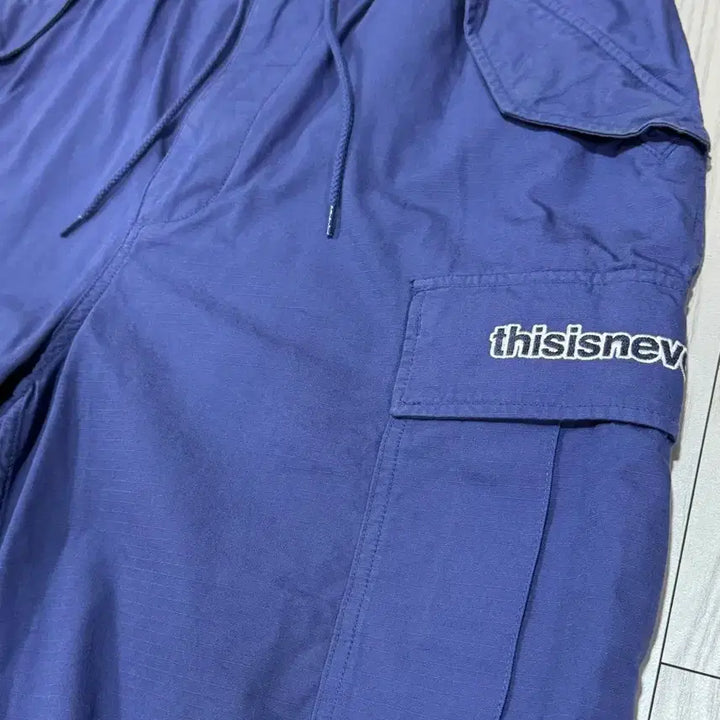 [BUNJANG] thisisneverthat Cargo Shorts L Blue / 디스이즈네버댓 카고 숏팬츠 L 상태a 색감굿