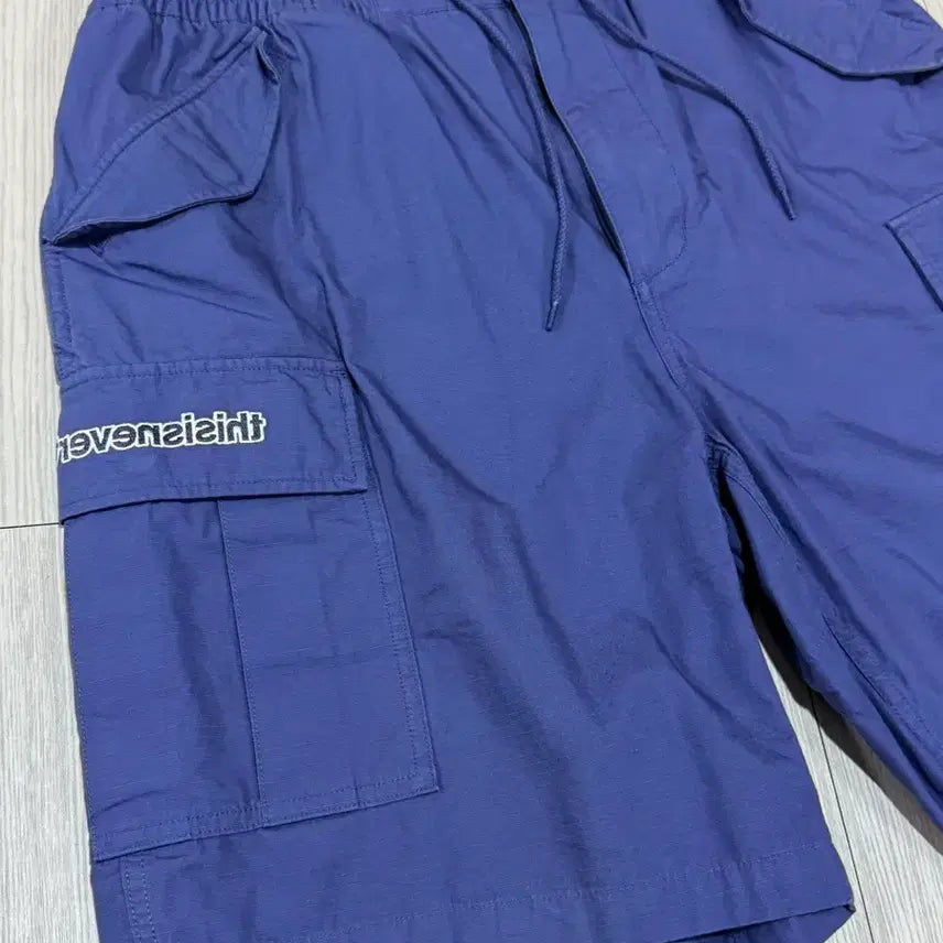 [BUNJANG] thisisneverthat Cargo Shorts L Blue / 디스이즈네버댓 카고 숏팬츠 L 상태a 색감굿