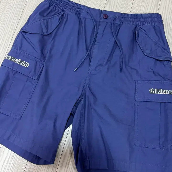 [BUNJANG] thisisneverthat Cargo Shorts L Blue / 디스이즈네버댓 카고 숏팬츠 L 상태a 색감굿