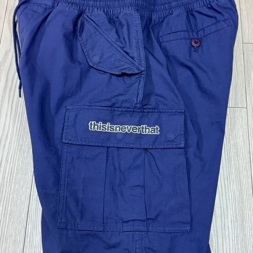 [BUNJANG] thisisneverthat Cargo Shorts L Blue / 디스이즈네버댓 카고 숏팬츠 L 상태a 색감굿
