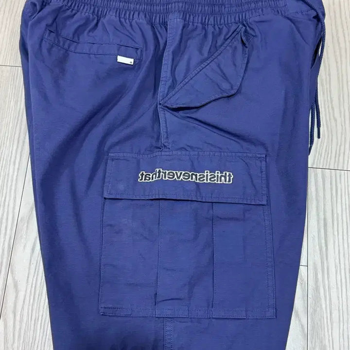[BUNJANG] thisisneverthat Cargo Shorts L Blue / 디스이즈네버댓 카고 숏팬츠 L 상태a 색감굿