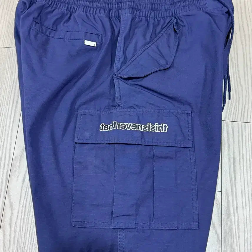 [BUNJANG] thisisneverthat Cargo Shorts L Blue / 디스이즈네버댓 카고 숏팬츠 L 상태a 색감굿