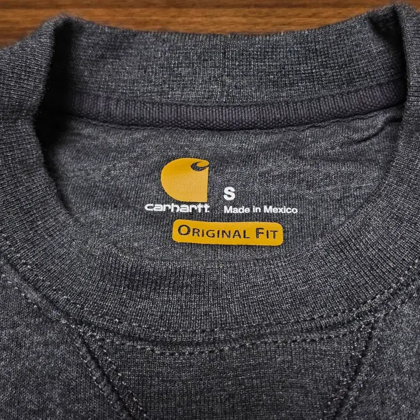 [BUNJANG] Carhartt Sweatshirt (S, Fleece) / 칼하트 맨투맨 (S, 기모, 가단 56.5 cm)