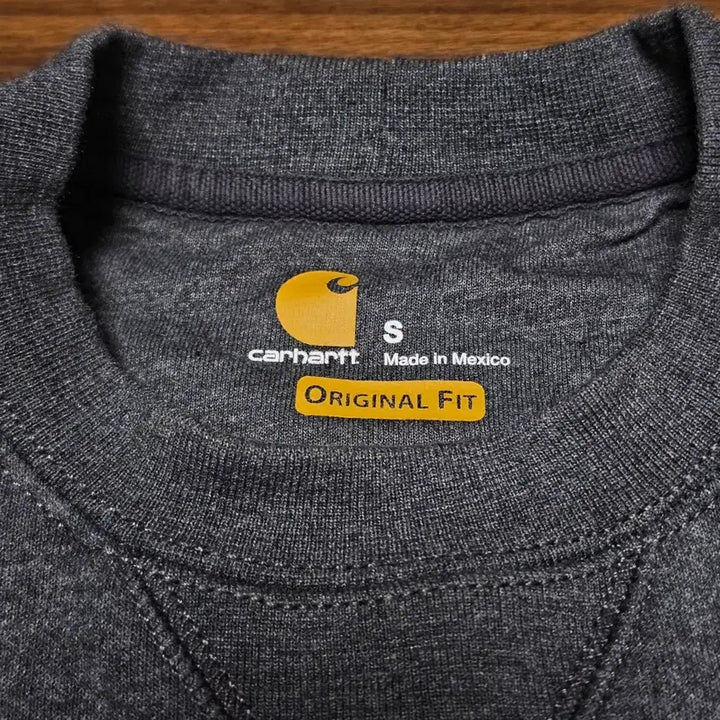 [BUNJANG] Carhartt Sweatshirt (S, Fleece) / 칼하트 맨투맨 (S, 기모, 가단 56.5 cm)