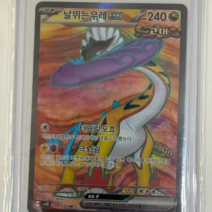 [SOLD OUT] 날뛰는 우레ex sr (sv5k) 89