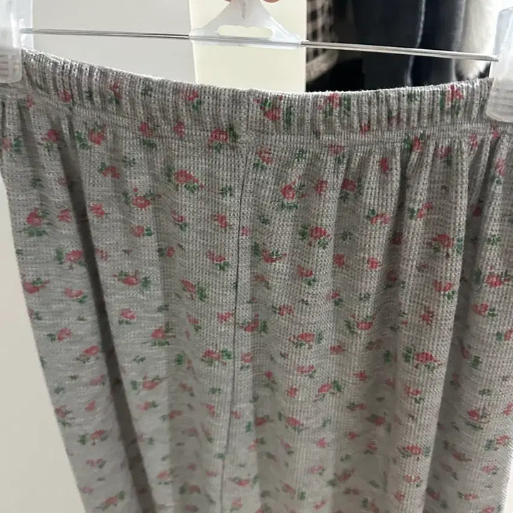 [SOLD OUT] 플라워 패턴 꽃무늬 롱스커트
