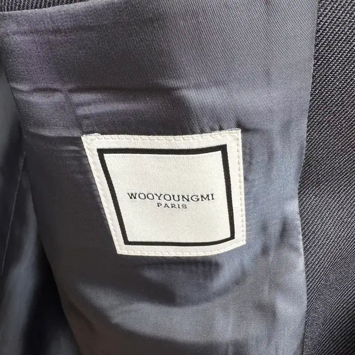 [BUNJANG] Wooyoungmi Navy Wool Blazer / 우영미 네이비 울 블레이져