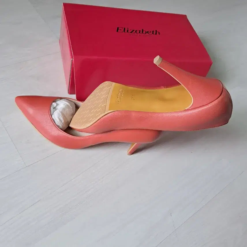 [SOLD OUT] 엘리자베스 펌프스힐 오렌지 새상품