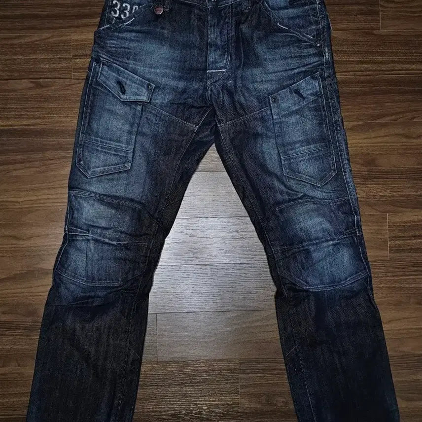 [BUNJANG] G-Star Raw Biker Denim Pants / G-star raw, 지스타 바이커 팬츠 (31/32,허리반품 41cm)