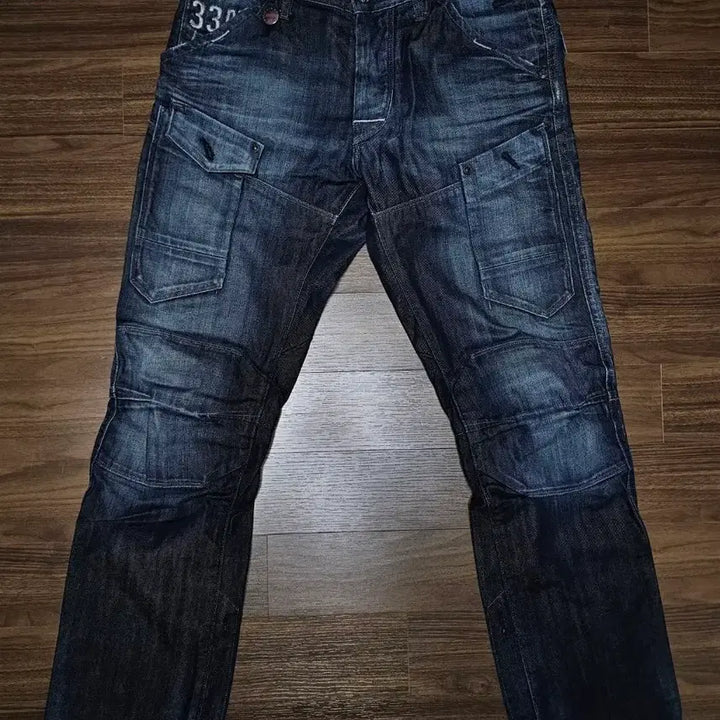 [BUNJANG] G-Star Raw Biker Denim Pants / G-star raw, 지스타 바이커 팬츠 (31/32,허리반품 41cm)