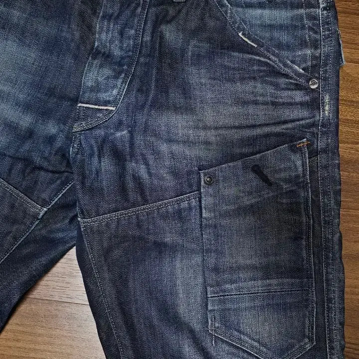 [BUNJANG] G-Star Raw Biker Denim Pants / G-star raw, 지스타 바이커 팬츠 (31/32,허리반품 41cm)